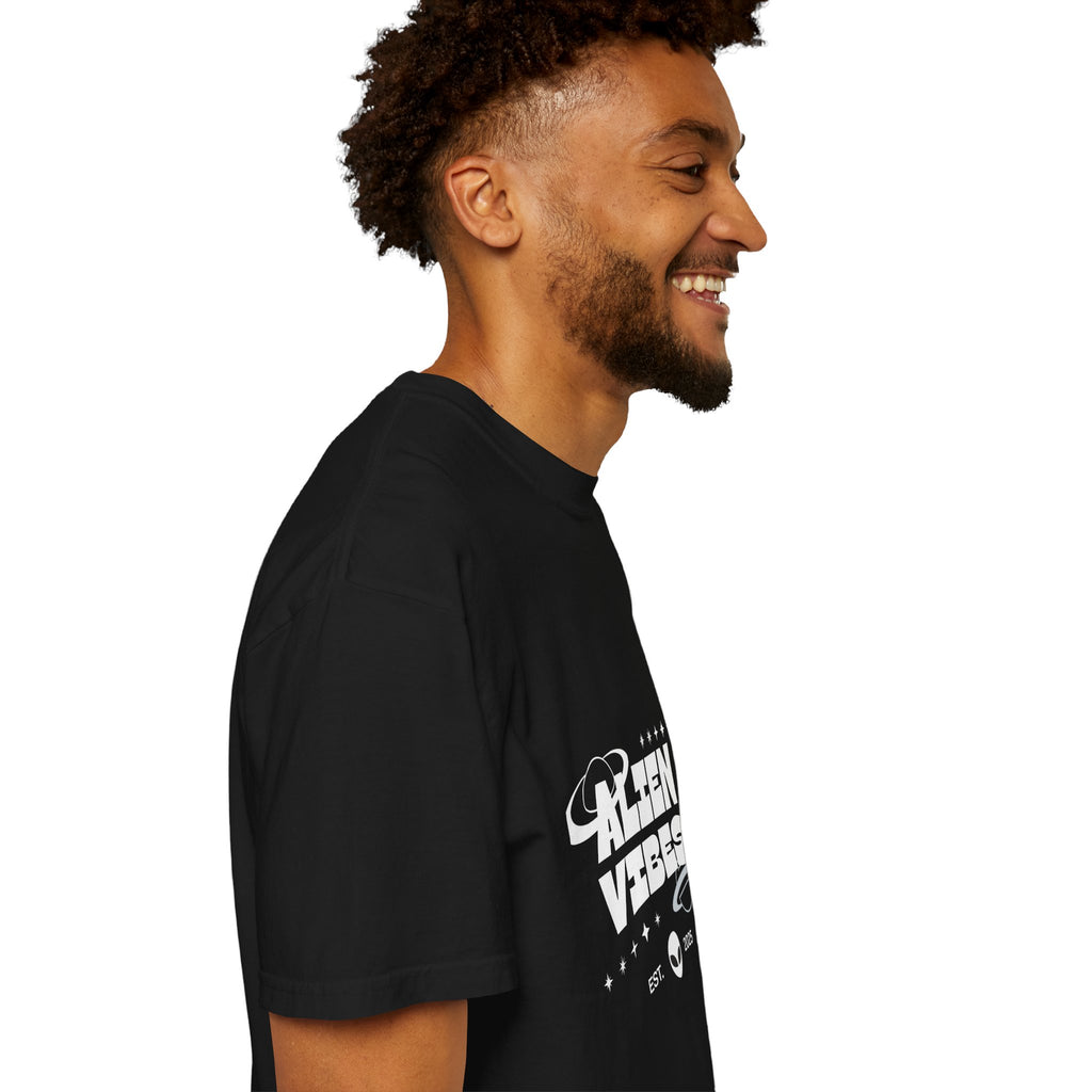 Alien Vibes T-Shirt — Retro Space Graphic Tee