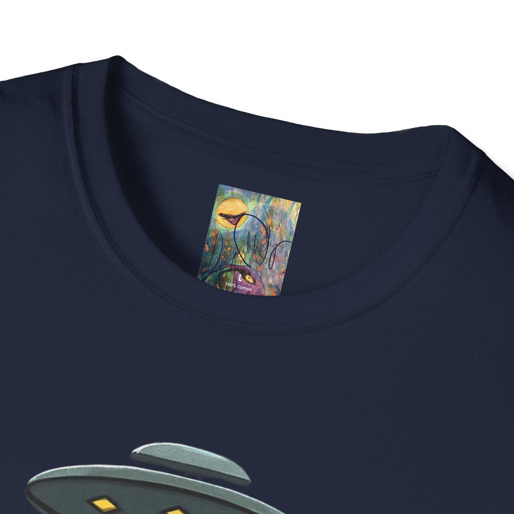 Alien UFO T-Shirt — Retro Japanese 宇宙人 Graphic Tee
