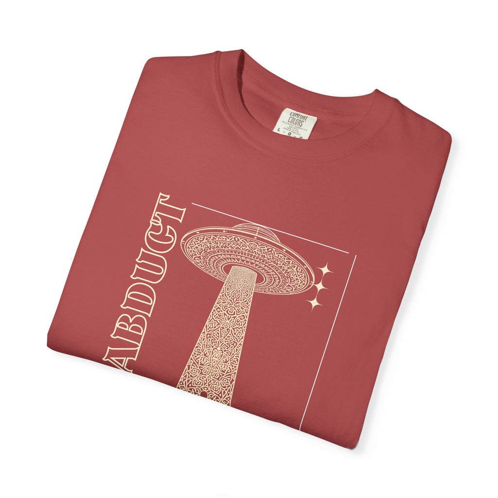 Abduct Already! Alien UFO Graphic T-Shirt