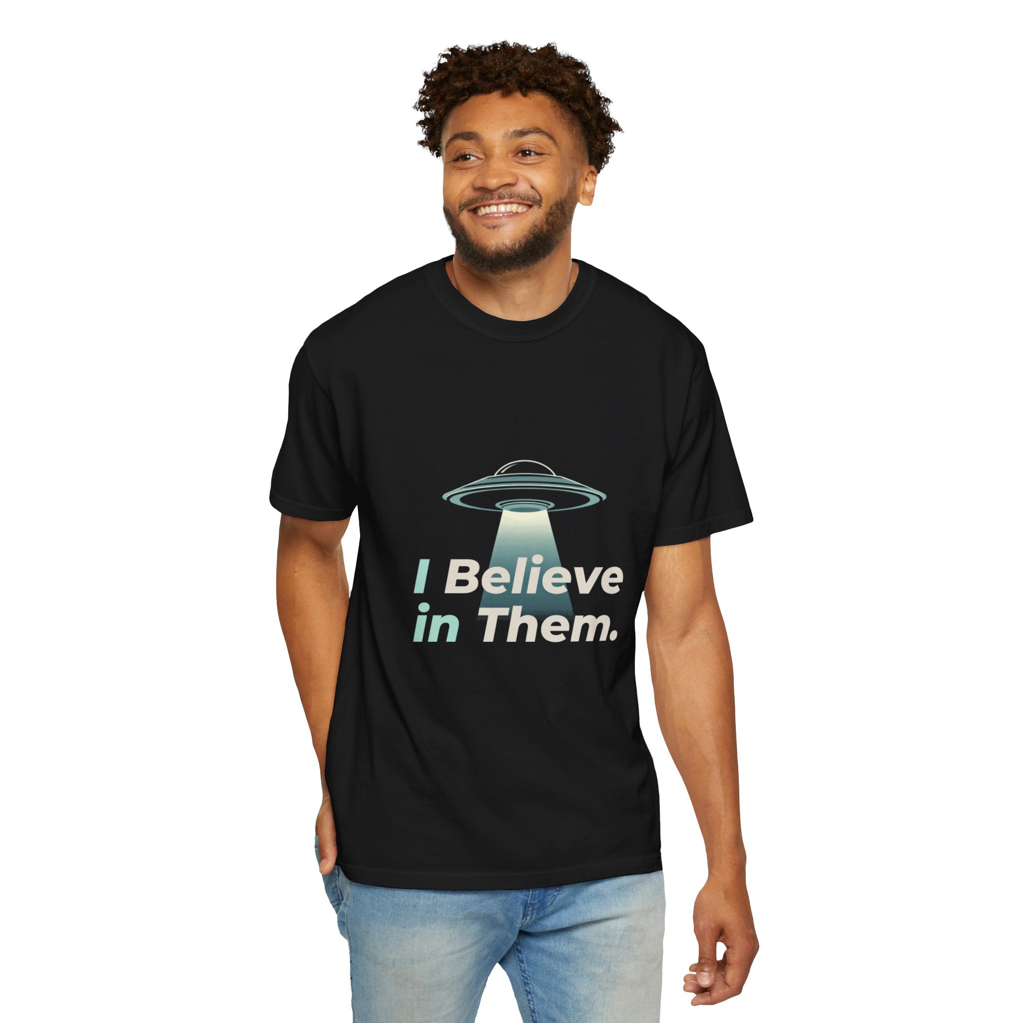 I Believe in Them UFO T-Shirt