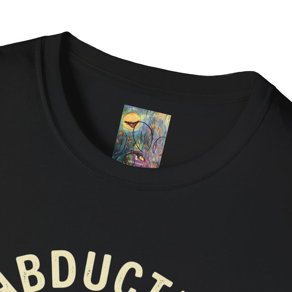 "Well That Escalated Quickly" Abducted UFO Tee — Retro Alien Abduction Graphic T-Shirt