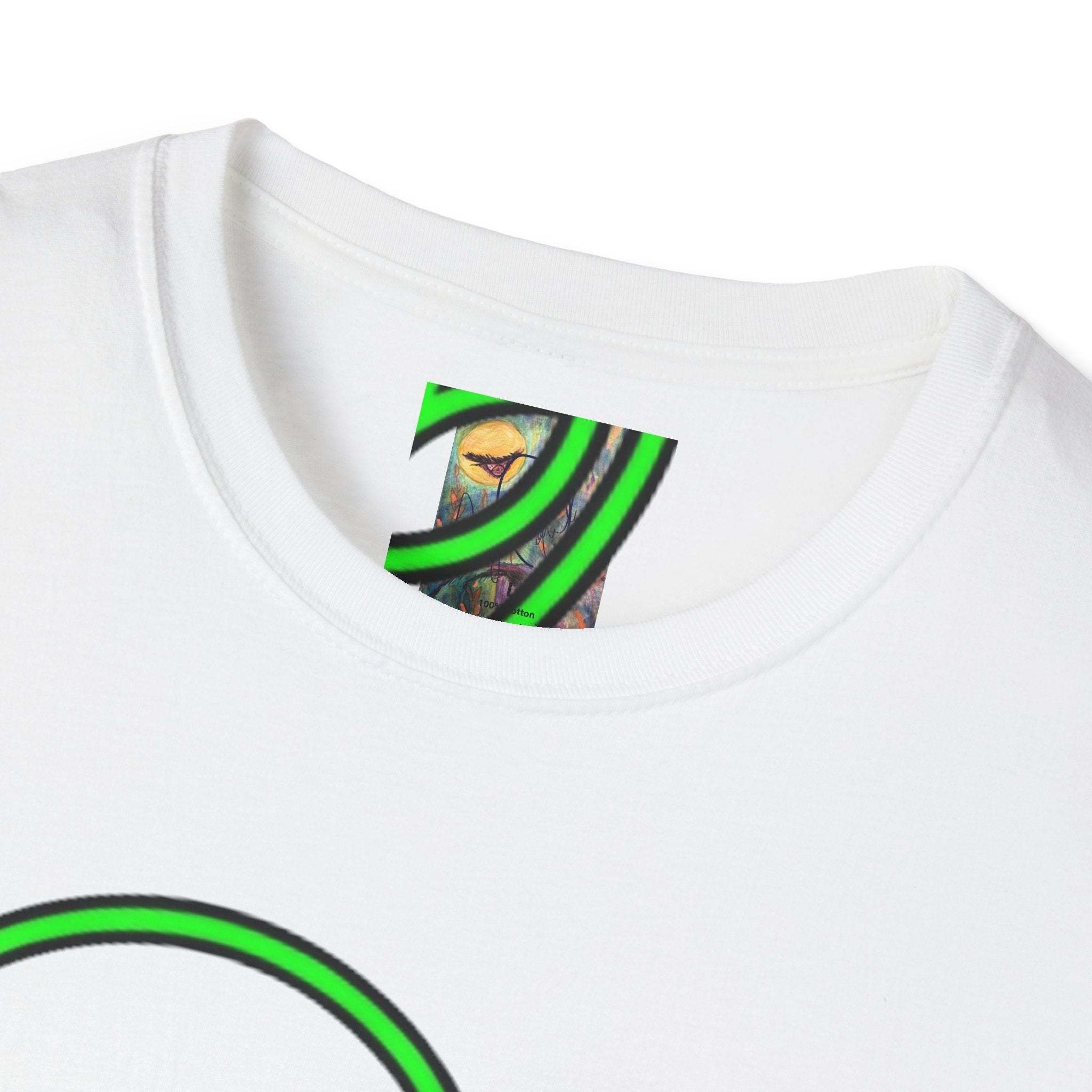 Alien Believer T-Shirt — Neon Green UFO Graphic Tee for Sci‑Fi Fans