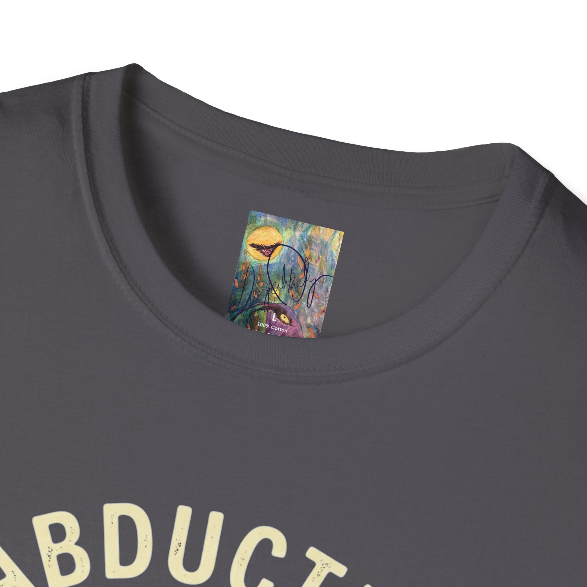 "Well That Escalated Quickly" Abducted UFO Tee — Retro Alien Abduction Graphic T-Shirt