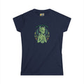 Alien Goddess Tee "They Remember What We Forget"— Women's Sci‑Fi Art Shirt