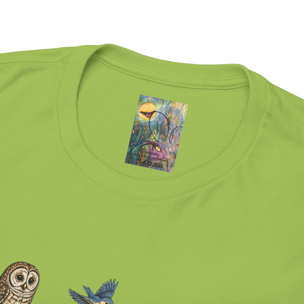 Alien Forest Friends T‑Shirt — Cute Alien & Woodland Animals Graphic Tee