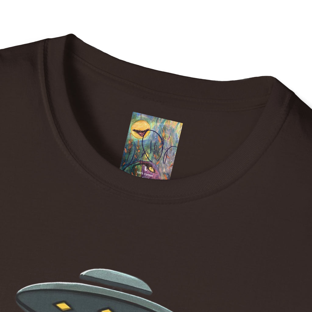 Alien UFO T-Shirt — Retro Japanese 宇宙人 Graphic Tee