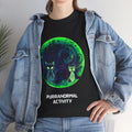 Purranormal Activity T-Shirt — Mystical Cat Moon Halloween Tee