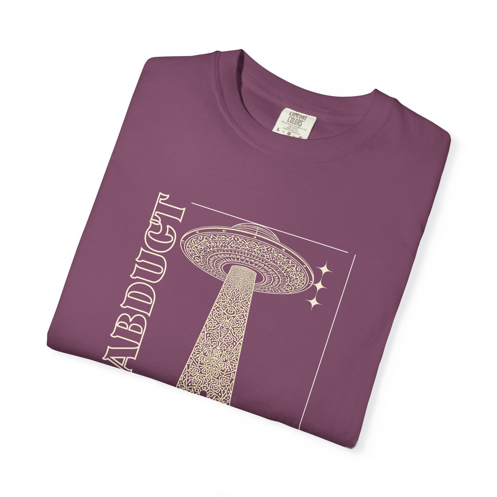 Abduct Already! Alien UFO Graphic T-Shirt