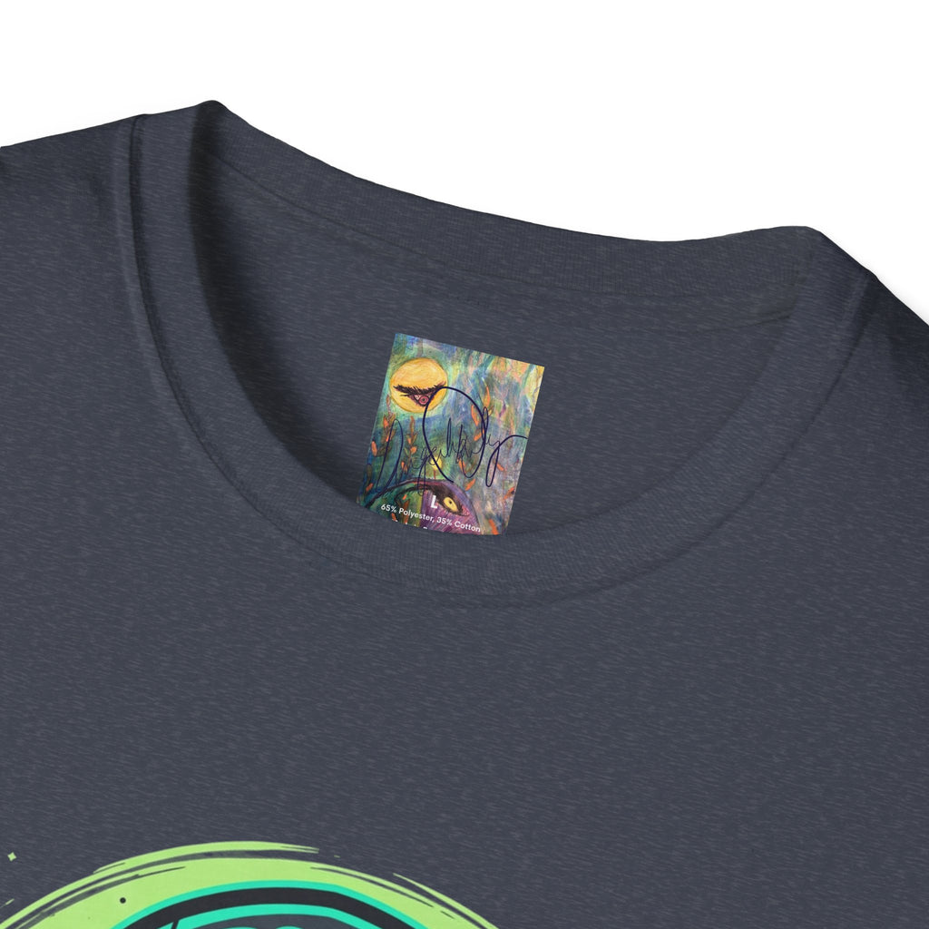 Alien Are Real T-Shirt — Neon Green Alien Face Graphic Tee