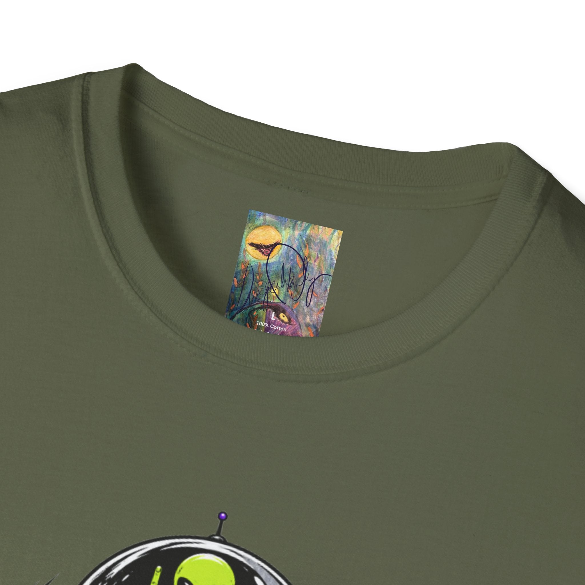 "I do what I want" T-Shirt — Alien UFO Abduction Cow Graphic Tee