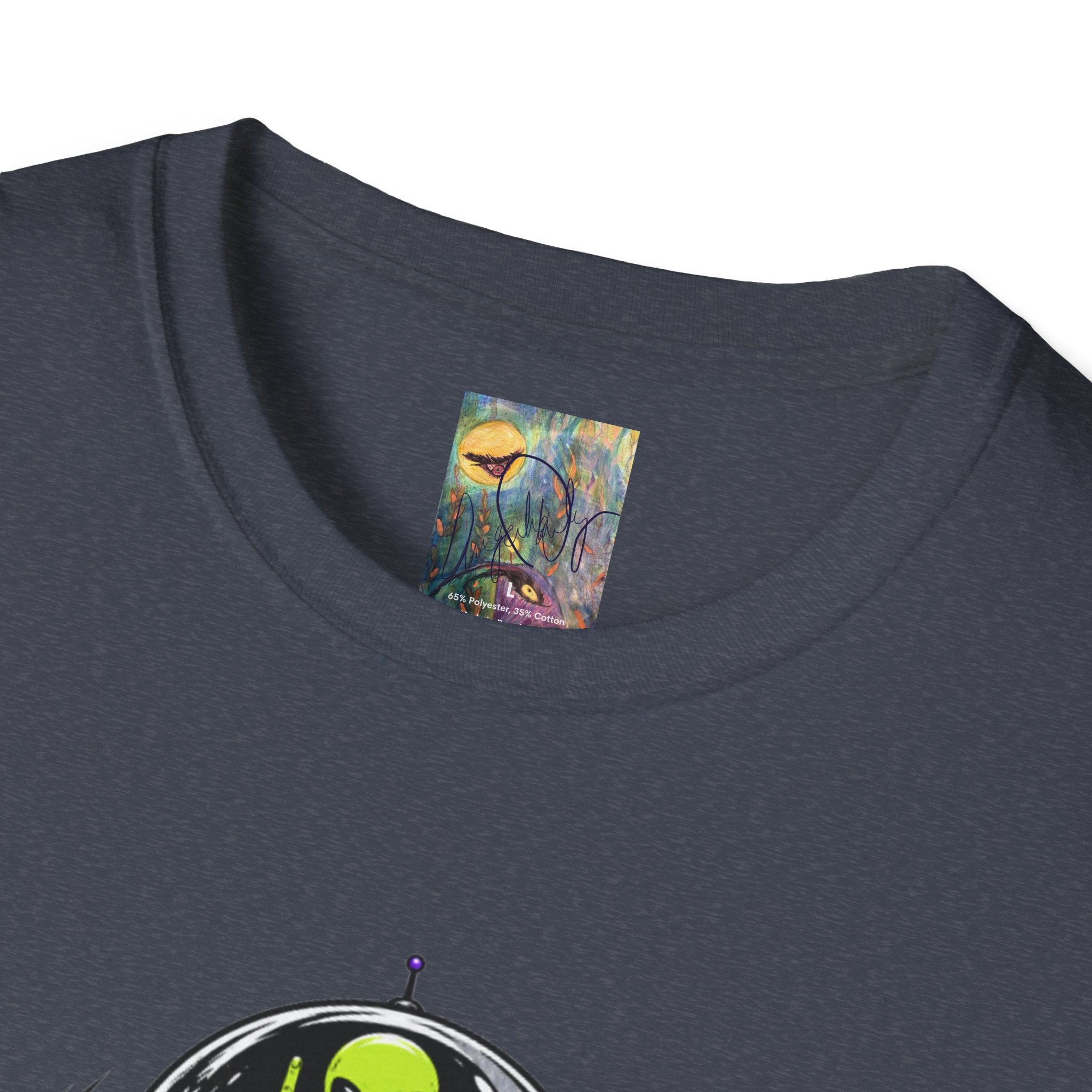 "I do what I want" T-Shirt — Alien UFO Abduction Cow Graphic Tee