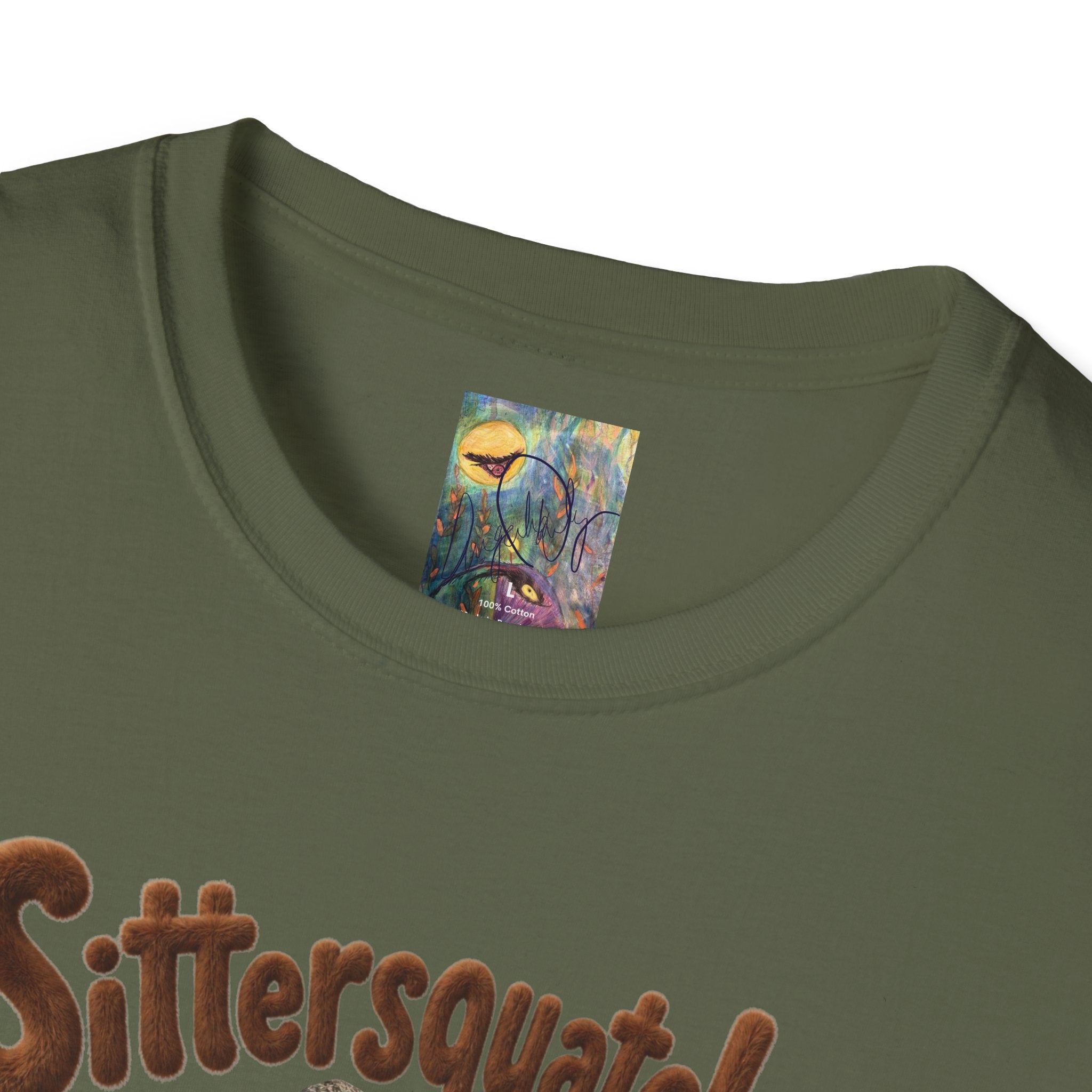 Sittersquatch T-Shirt — Retro Bigfoot Mom & Baby Graphic Tee