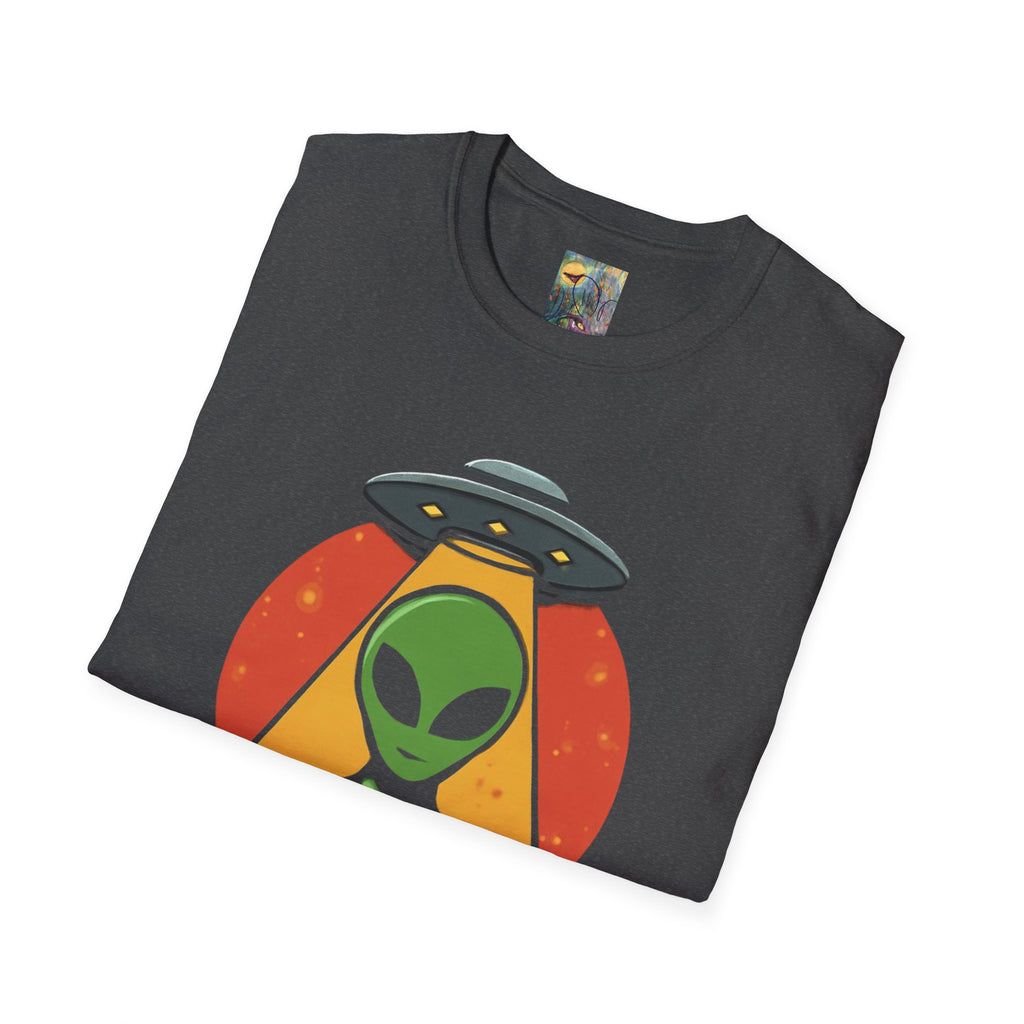 Alien UFO T-Shirt — Retro Japanese 宇宙人 Graphic Tee