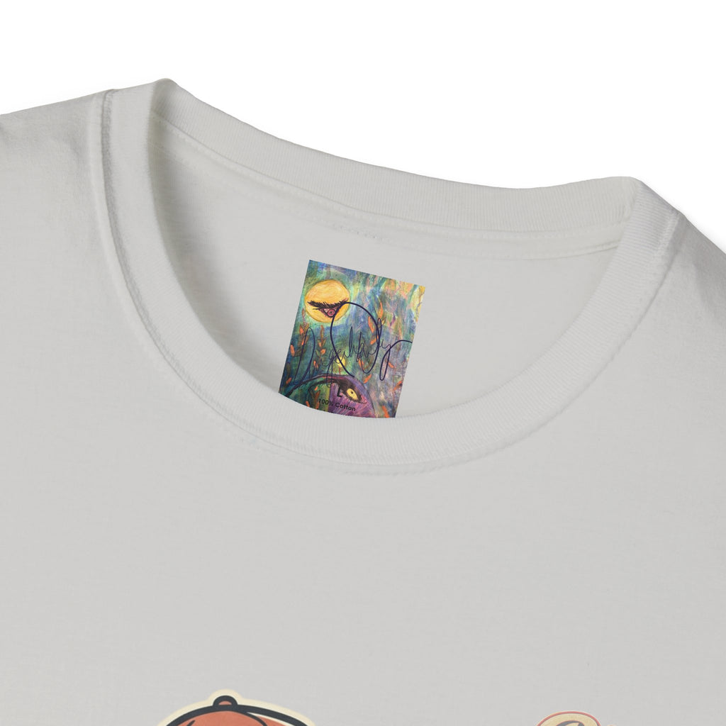 Alien Golfer T‑Shirt : The Bigger the Head, The Bigger the Drive"— Vintage Space Golf Graphic Tee