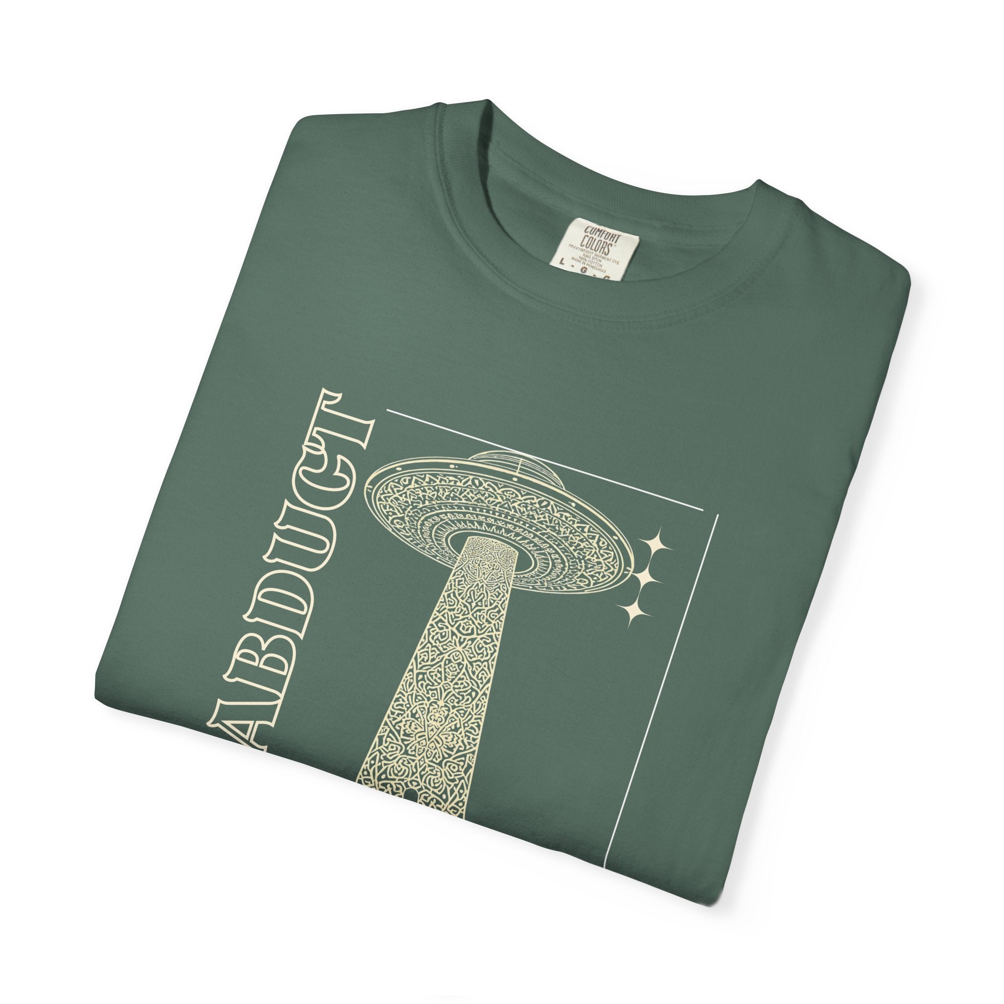 Abduct Already! Alien UFO Graphic T-Shirt