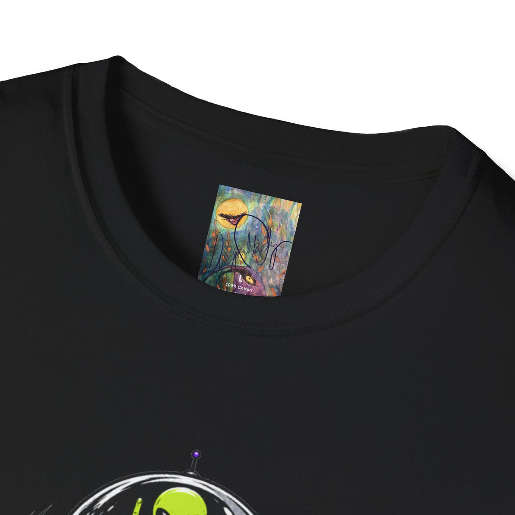 "I do what I want" T-Shirt — Alien UFO Abduction Cow Graphic Tee