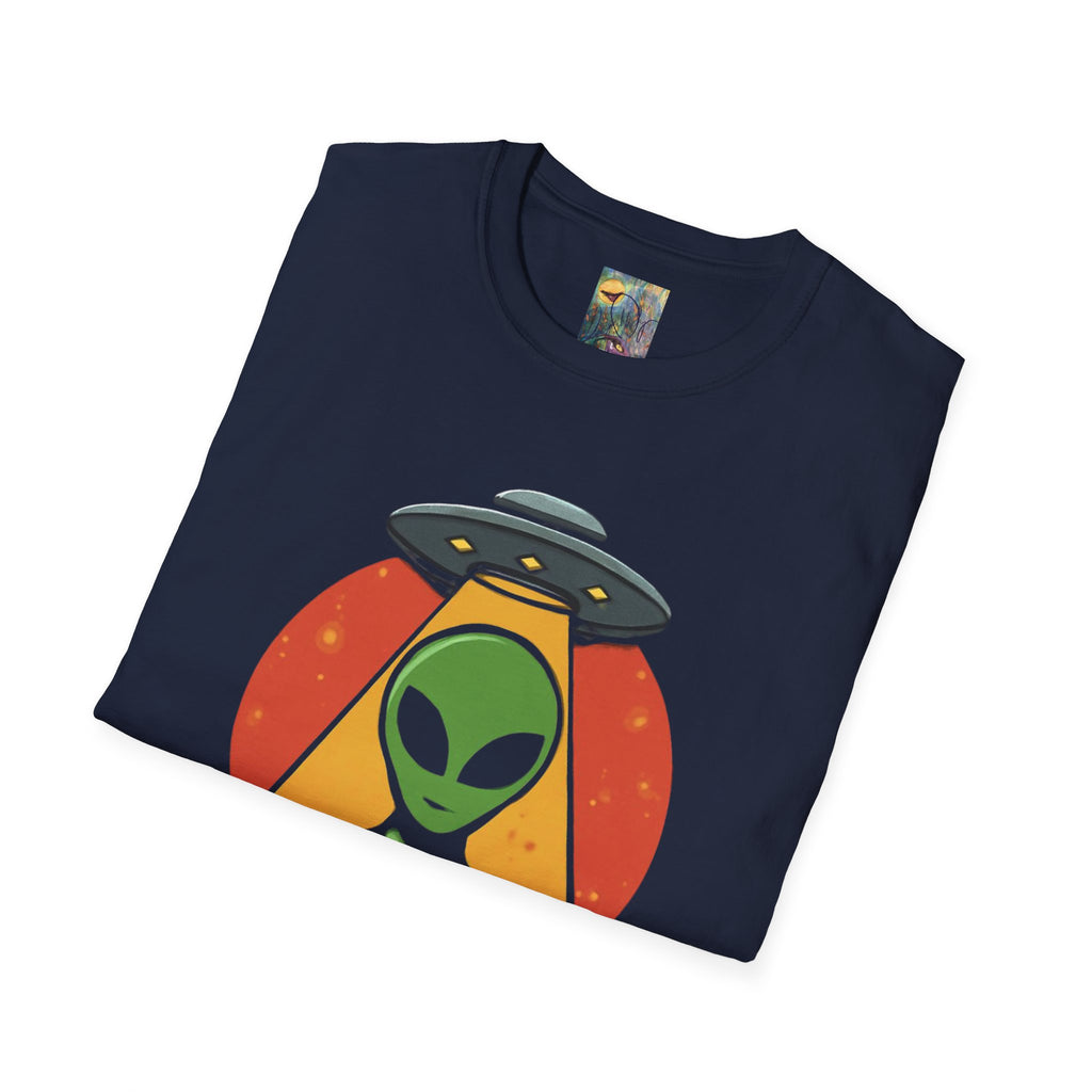 Alien UFO T-Shirt — Retro Japanese 宇宙人 Graphic Tee