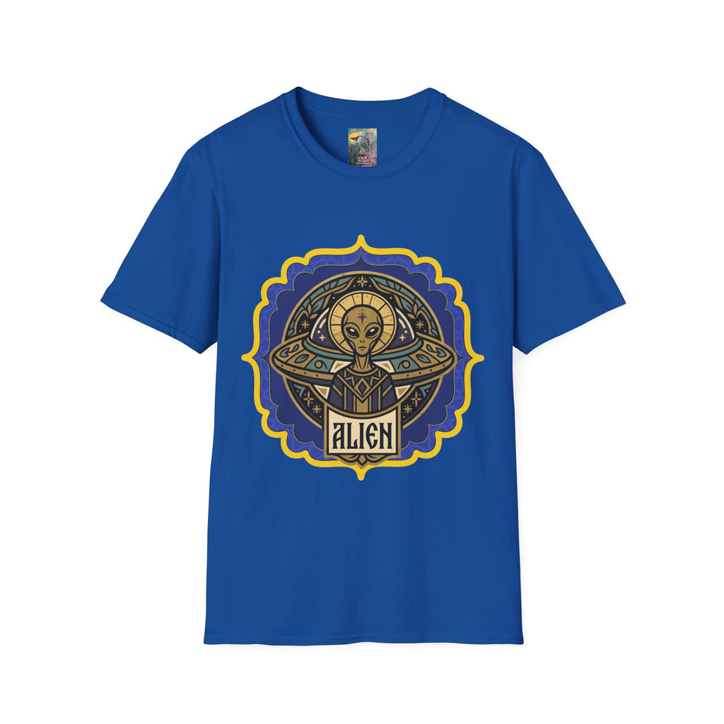 Alien T‑Shirt — Byzantine UFO Graphic Tee