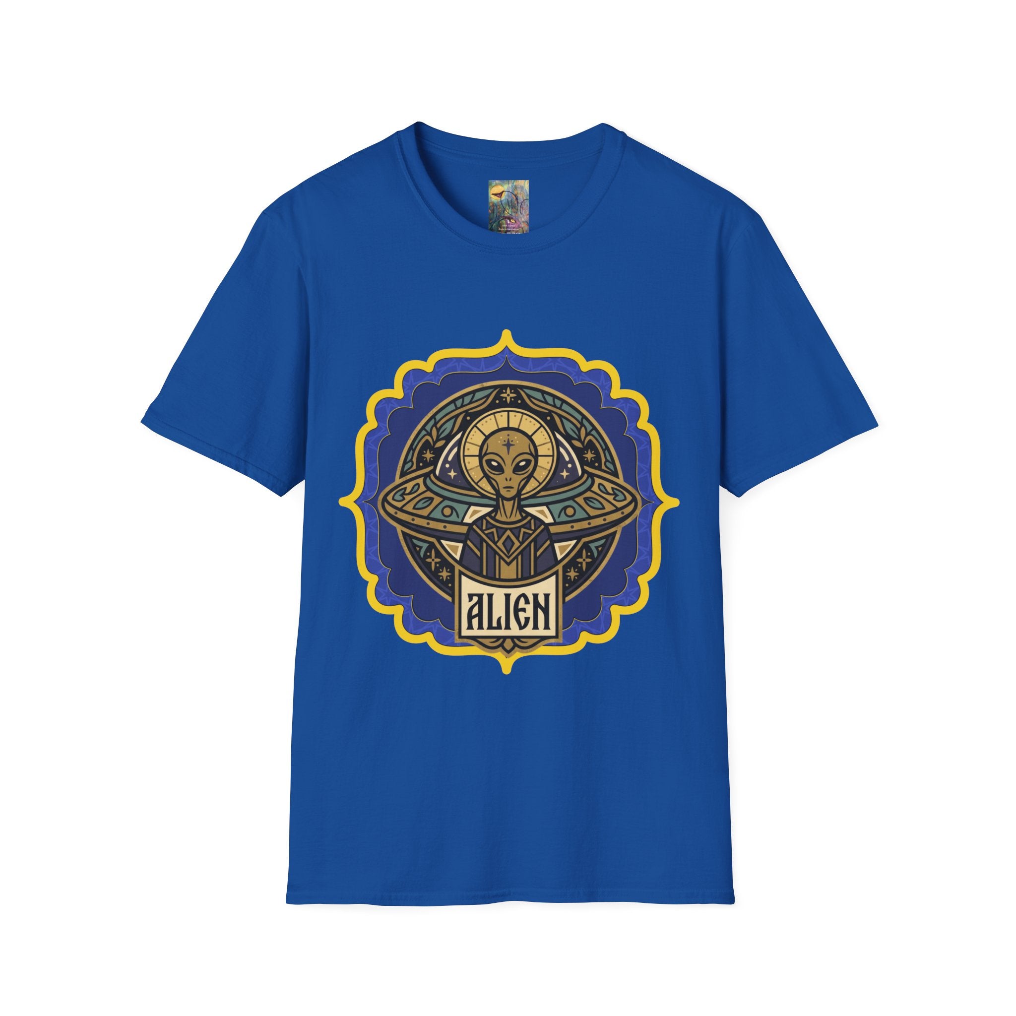 Alien T‑Shirt — Byzantine UFO Graphic Tee