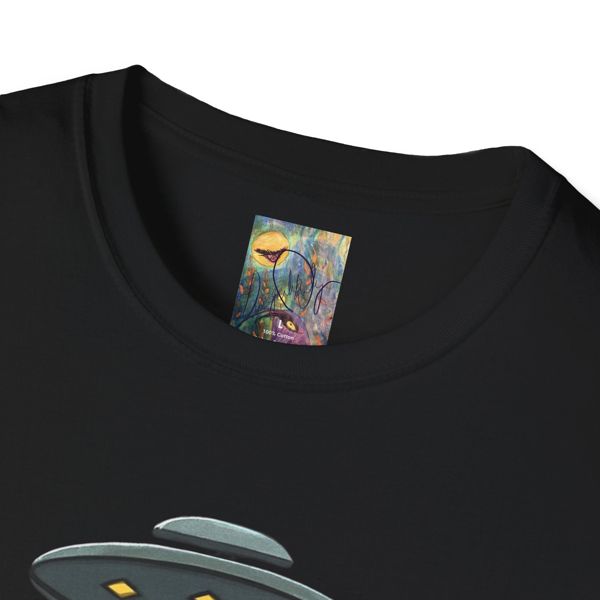 Alien UFO T-Shirt — Retro Japanese 宇宙人 Graphic Tee