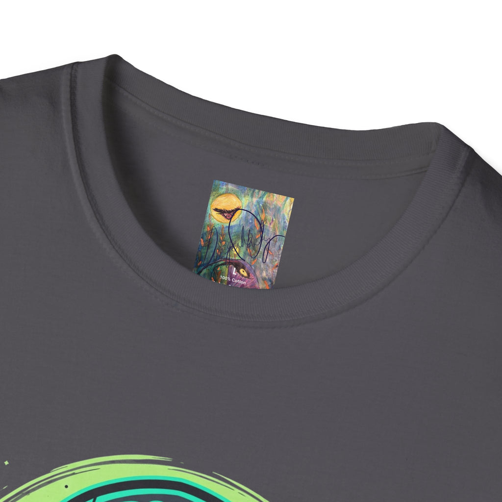 Alien Are Real T-Shirt — Neon Green Alien Face Graphic Tee