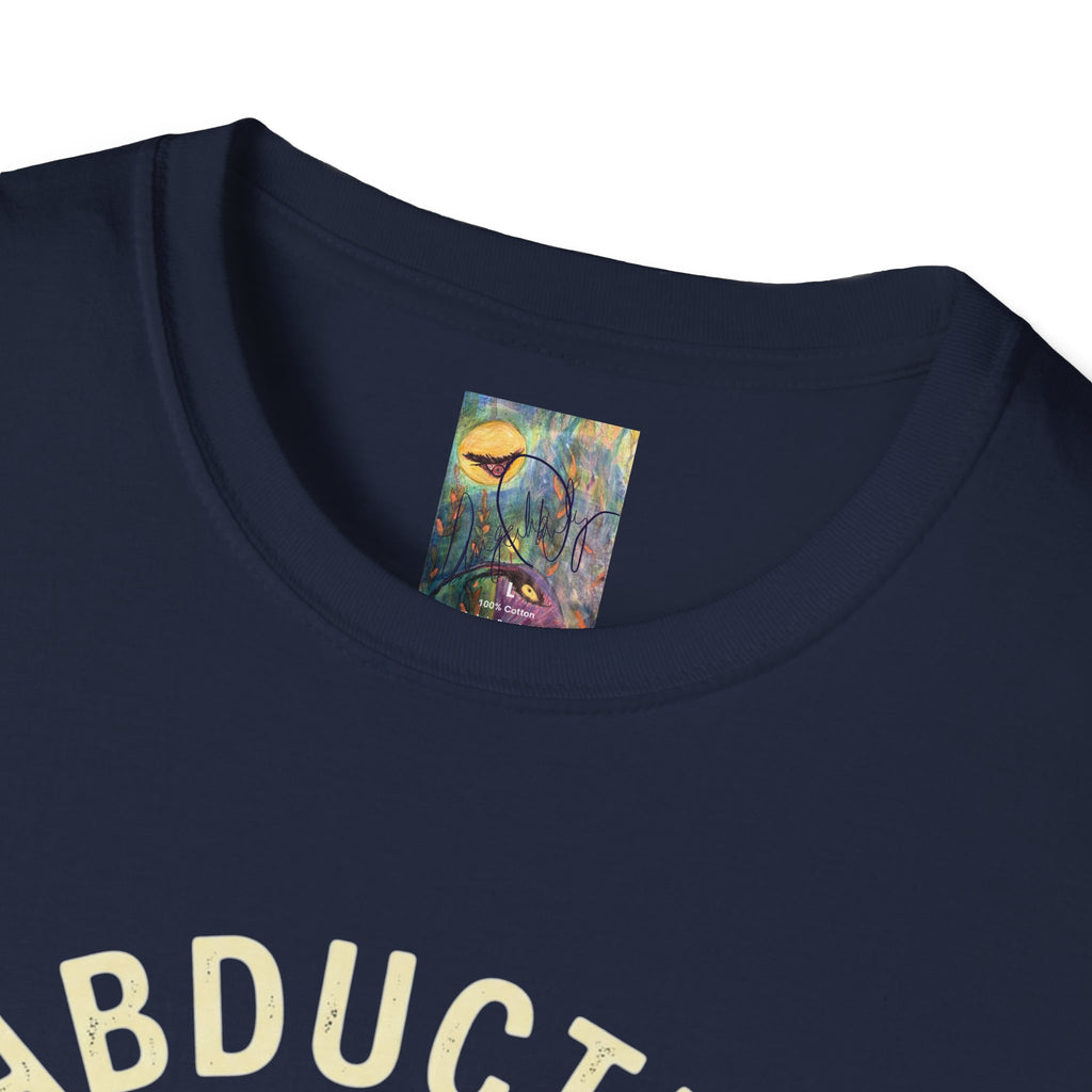 "Well That Escalated Quickly" Abducted UFO Tee — Retro Alien Abduction Graphic T-Shirt