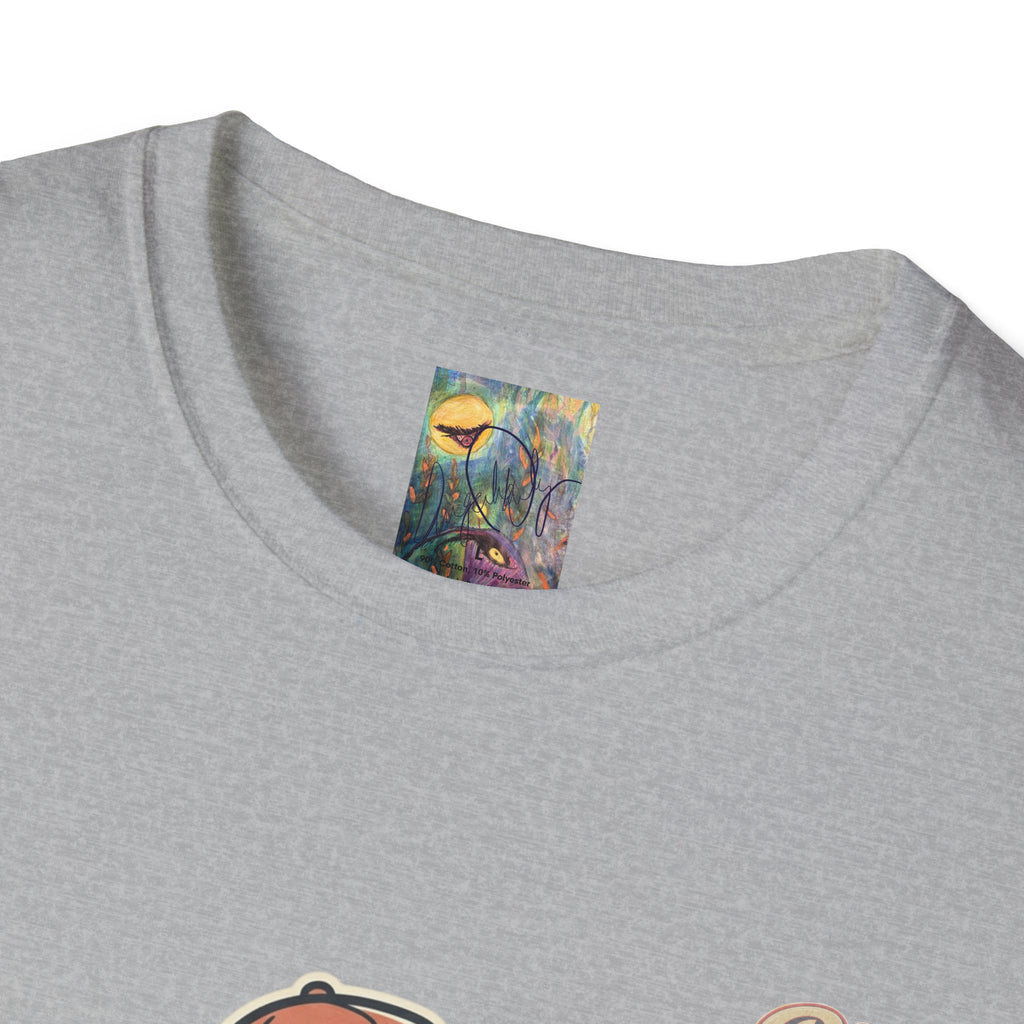 Alien Golfer T‑Shirt : The Bigger the Head, The Bigger the Drive"— Vintage Space Golf Graphic Tee