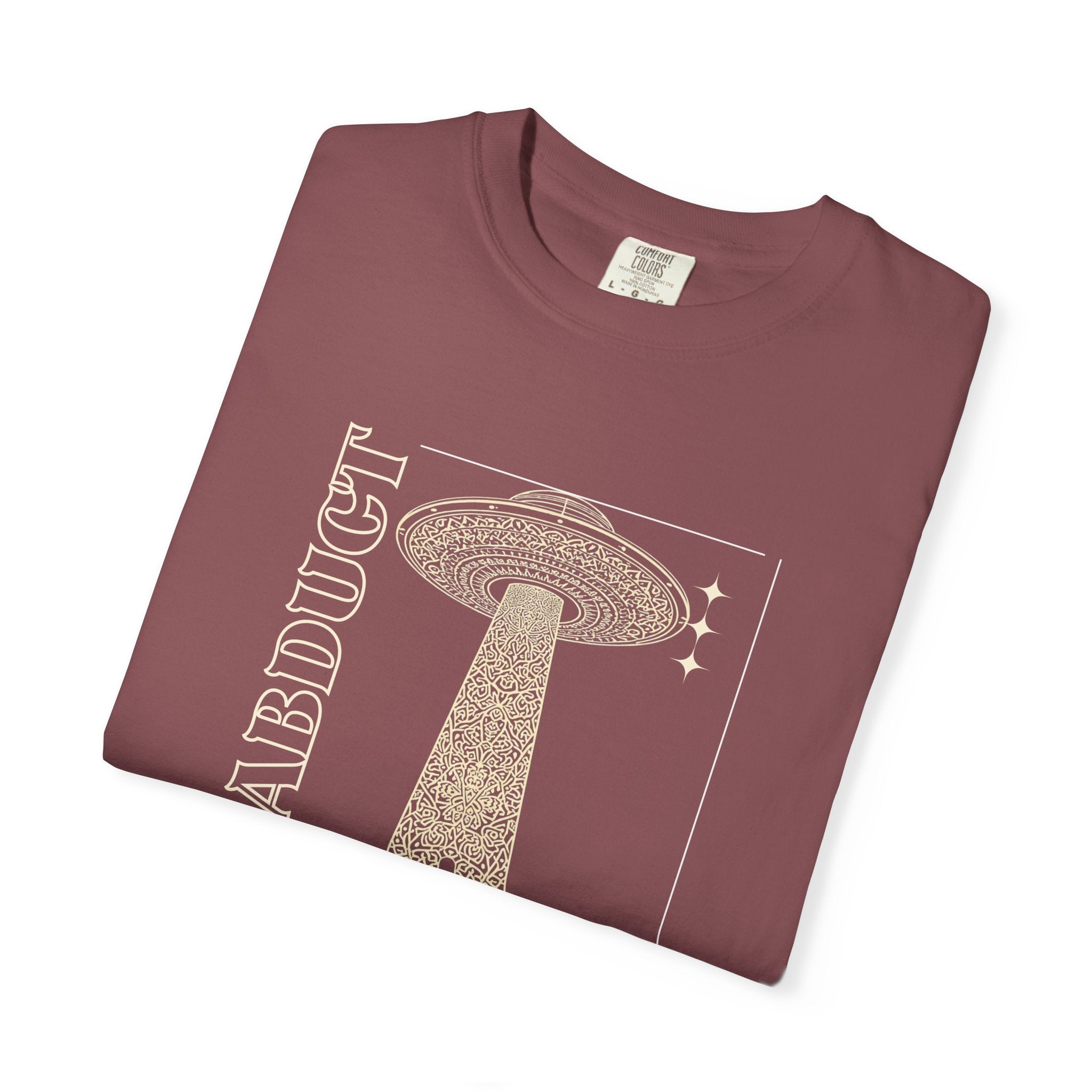 Abduct Already! Alien UFO Graphic T-Shirt