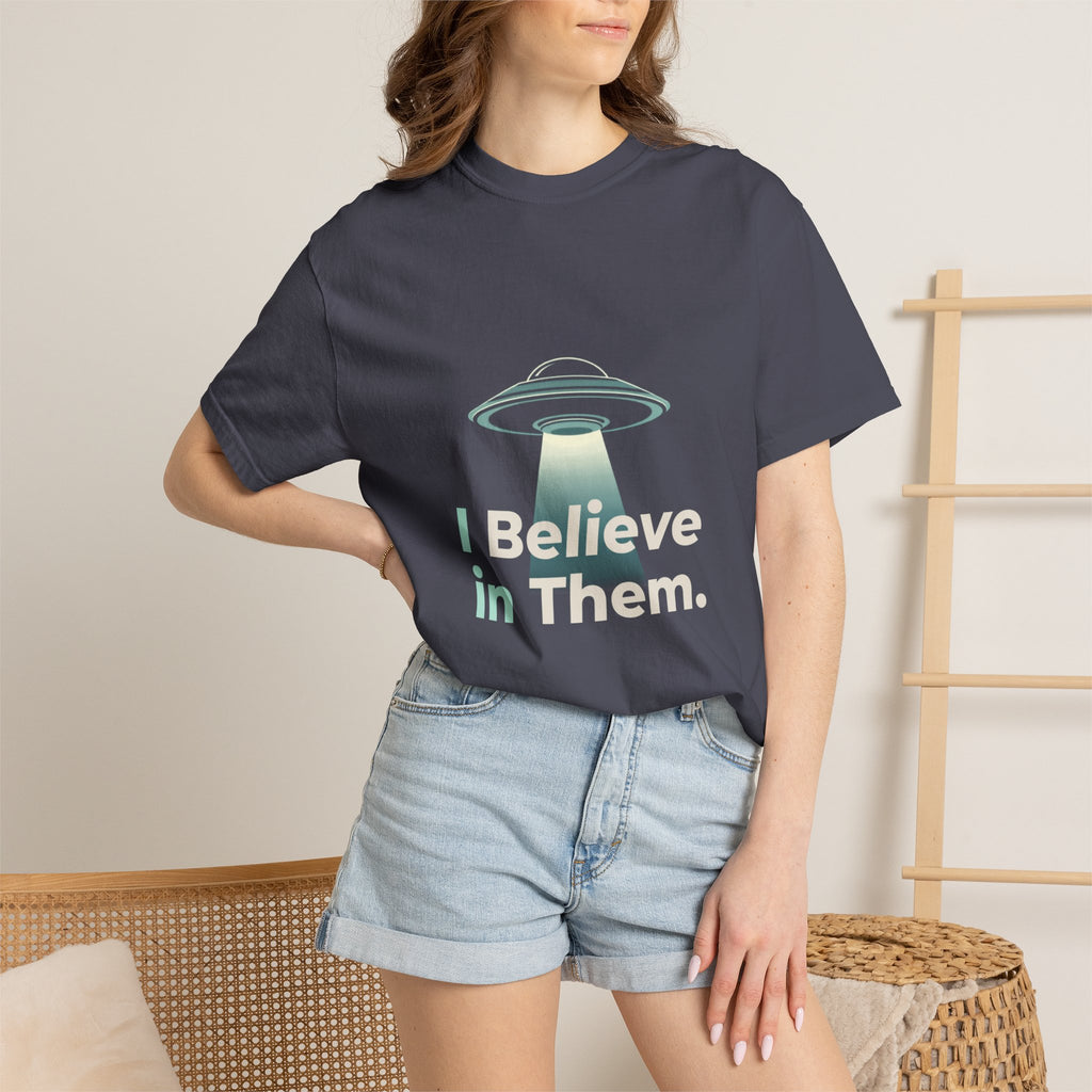 I Believe in Them UFO T-Shirt