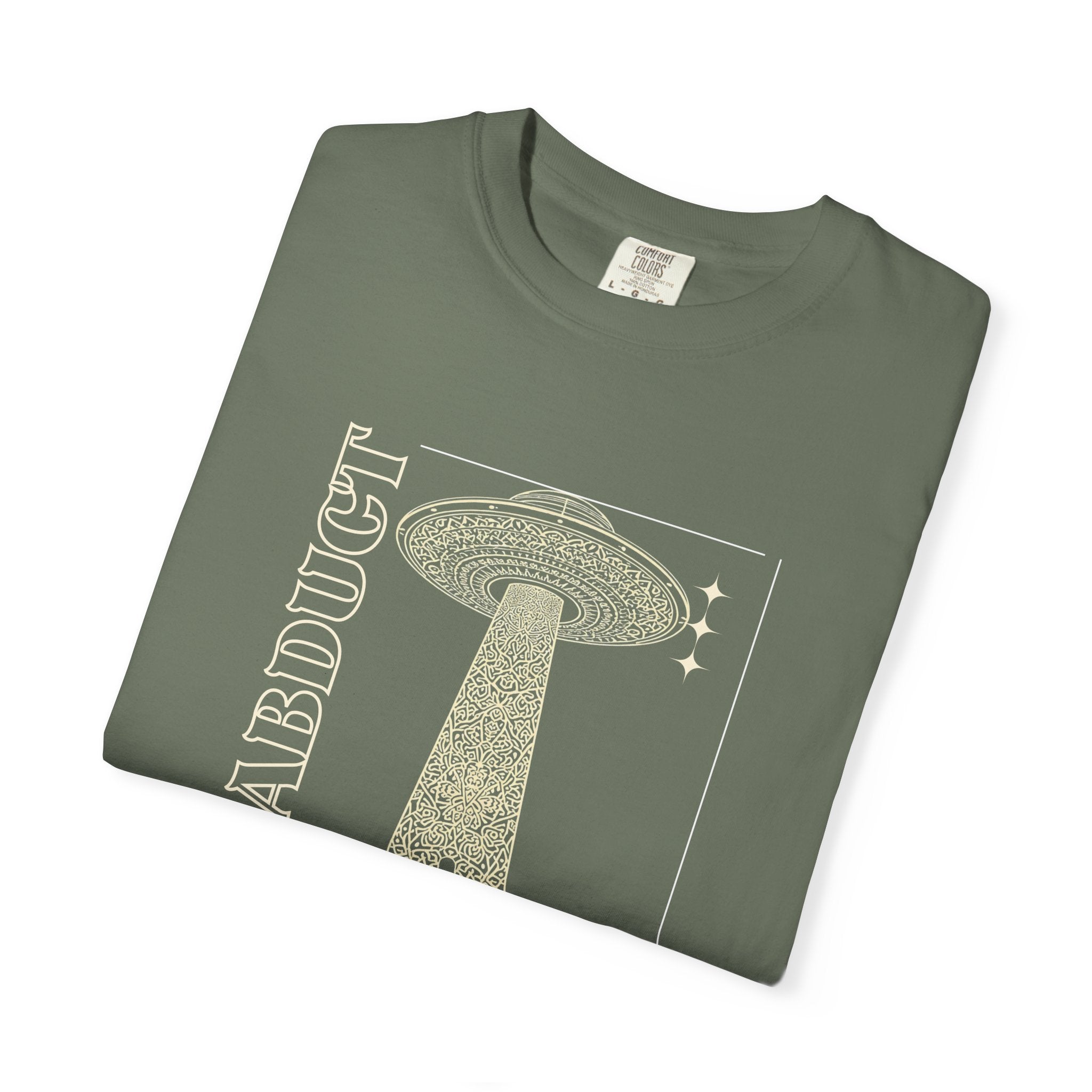 Abduct Already! Alien UFO Graphic T-Shirt