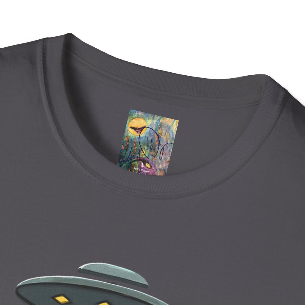 Alien UFO T-Shirt — Retro Japanese 宇宙人 Graphic Tee