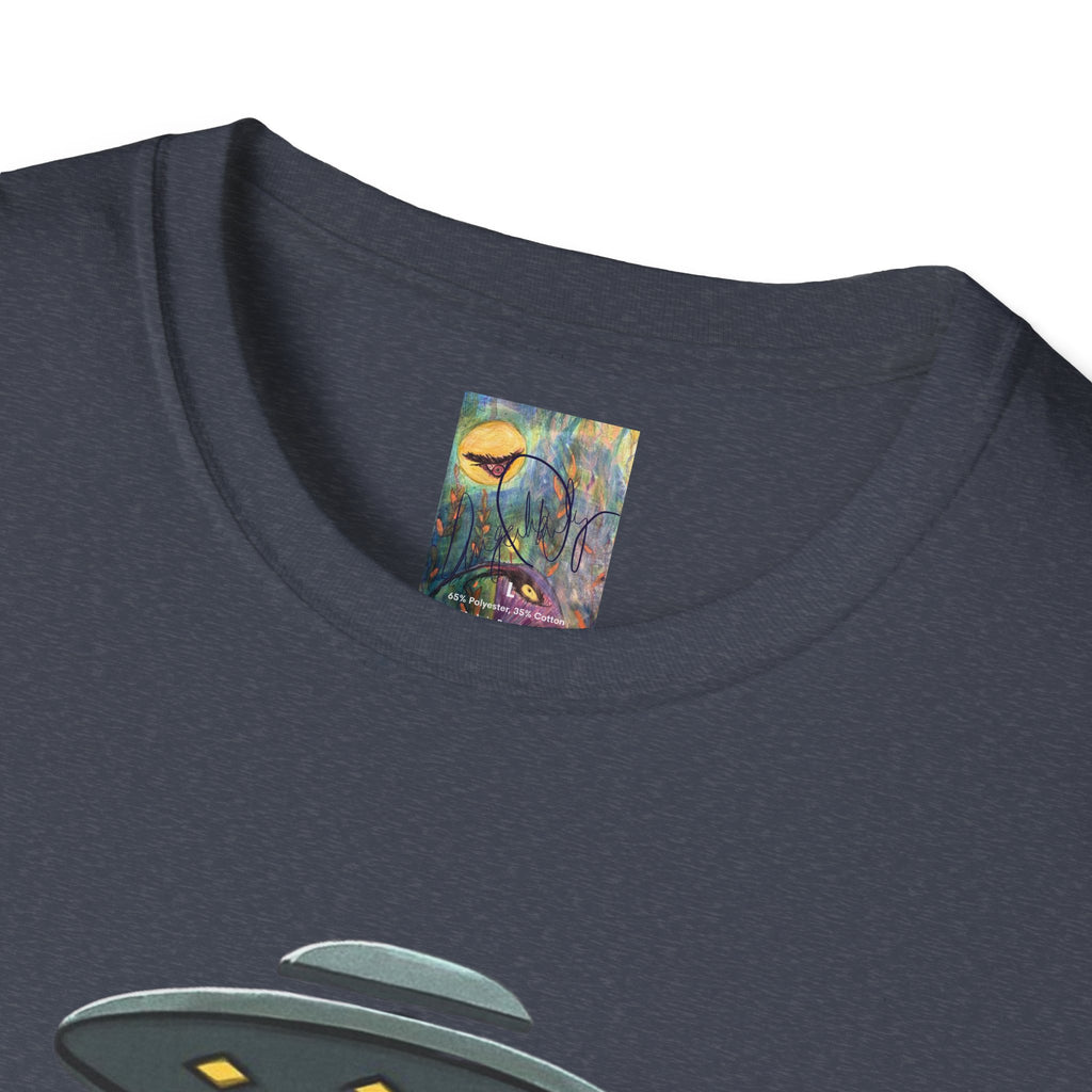 Alien UFO T-Shirt — Retro Japanese 宇宙人 Graphic Tee