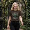 Alien Emblem T-Shirt — Green Mystic Alien Portrait Tee