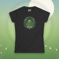 Awaken  Alien Forest Goddess Tee — Women's Nature Spiritual T‑Shirt