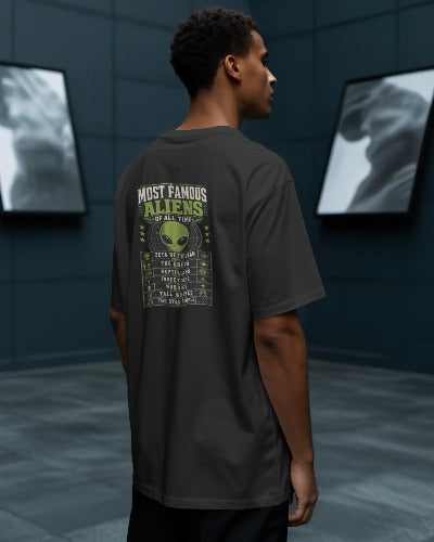Most Famous UFO Cases T-Shirt — Roswell & Top Alien Encounters Tee