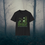 Alien Friends T‑Shirt — "You're Never Alone" Green Extraterrestrial Graphic Tee