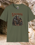 Sittersquatch T-Shirt — Retro Bigfoot Mom & Baby Graphic Tee