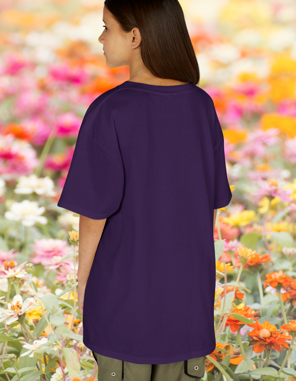 Alien Frivolity T-Shirt — Rococo Baroque Alien in Purple Gems Graphic