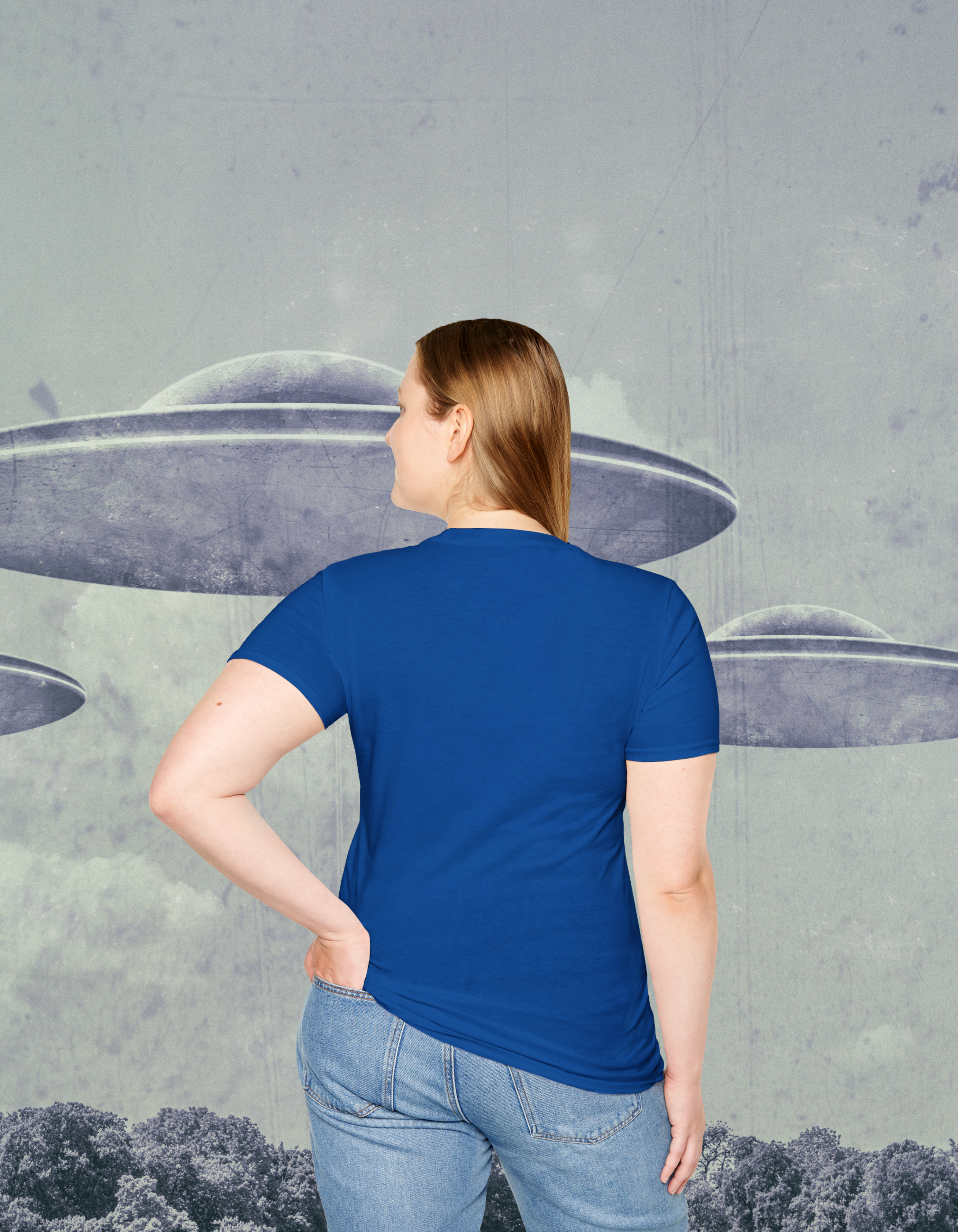 Alien T‑Shirt — Byzantine UFO Graphic Tee