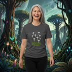 Alien Garden T-Shirt — Cute Alien Heads in Grass Graphic Tee