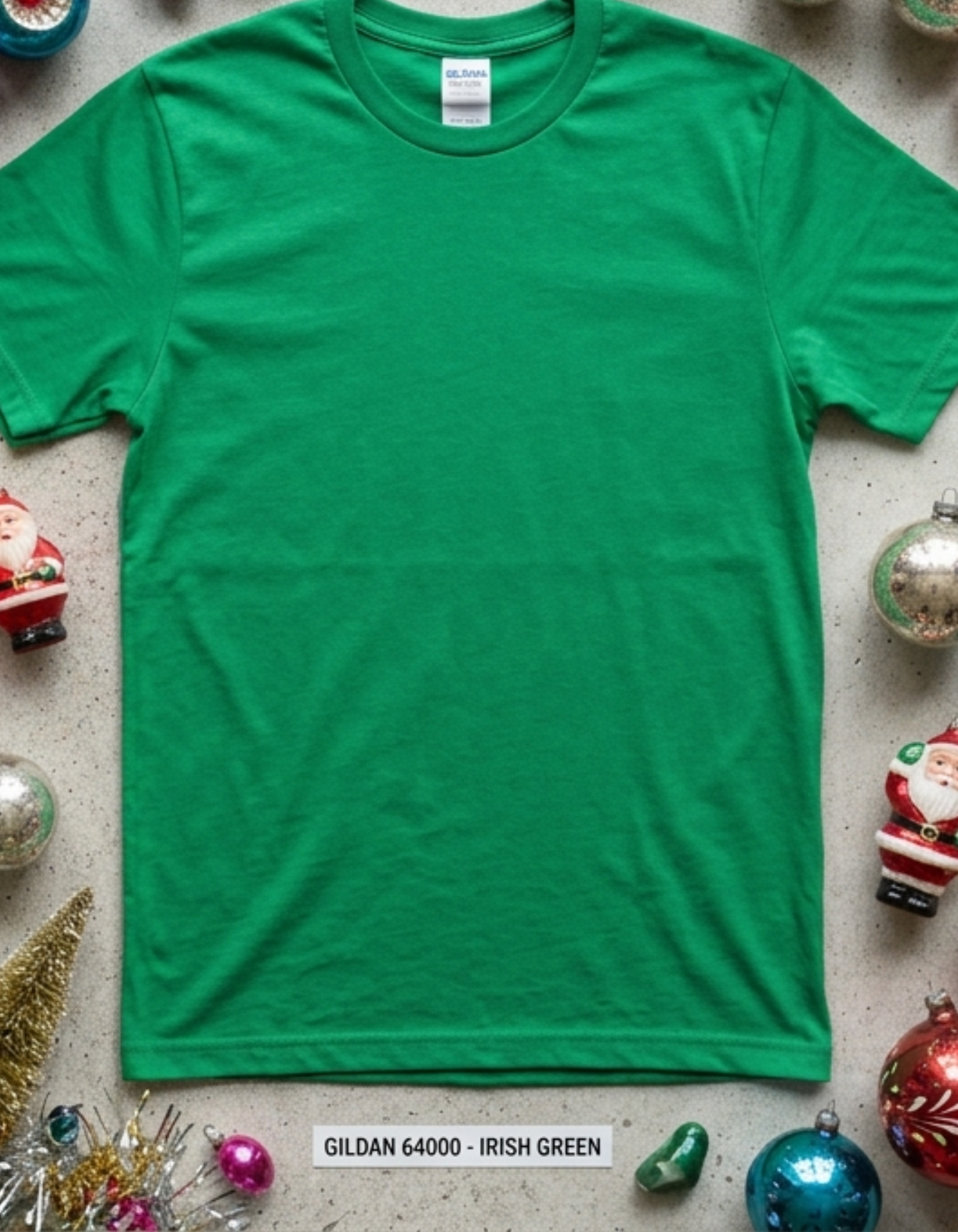 Alien in UFO Christmas T-Shirt — Merry Christmas Holiday Tee