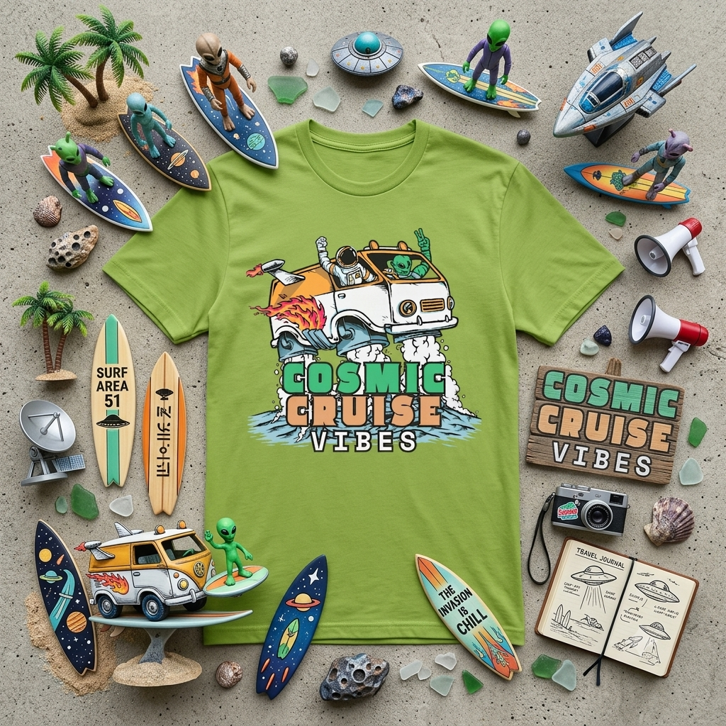 Cosmic Cruise Vibes T-Shirt