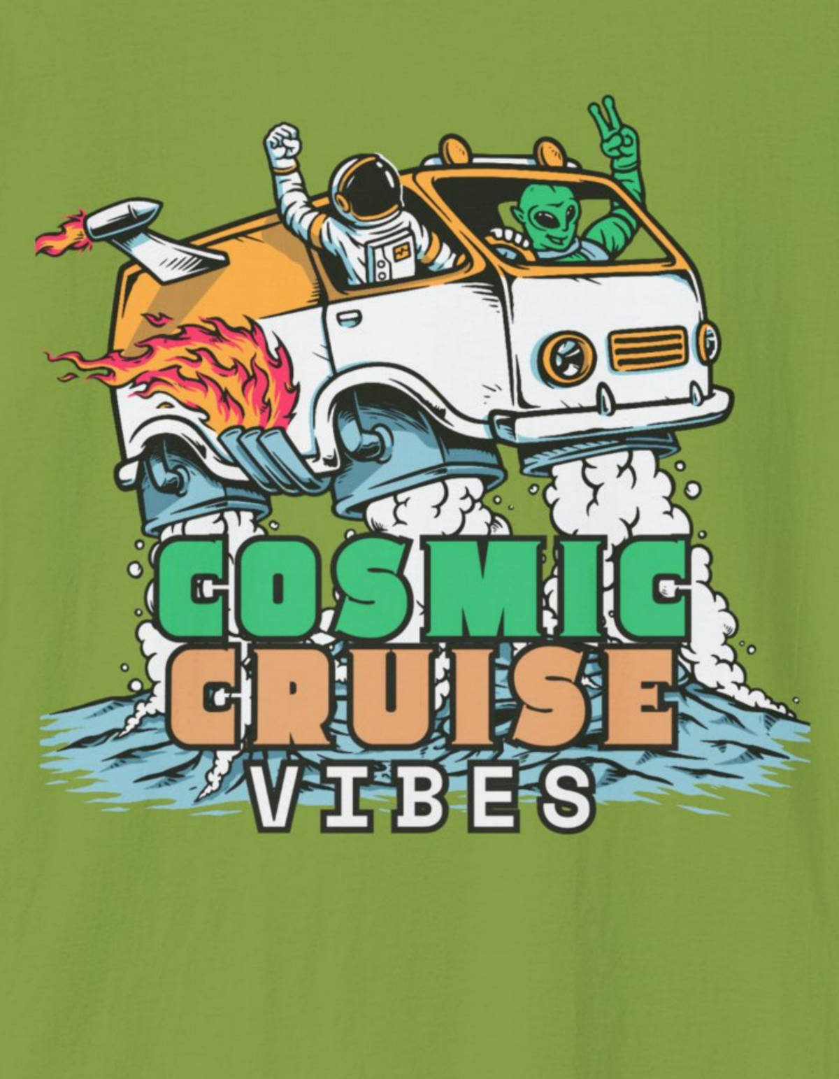 Cosmic Cruise Vibes T-Shirt