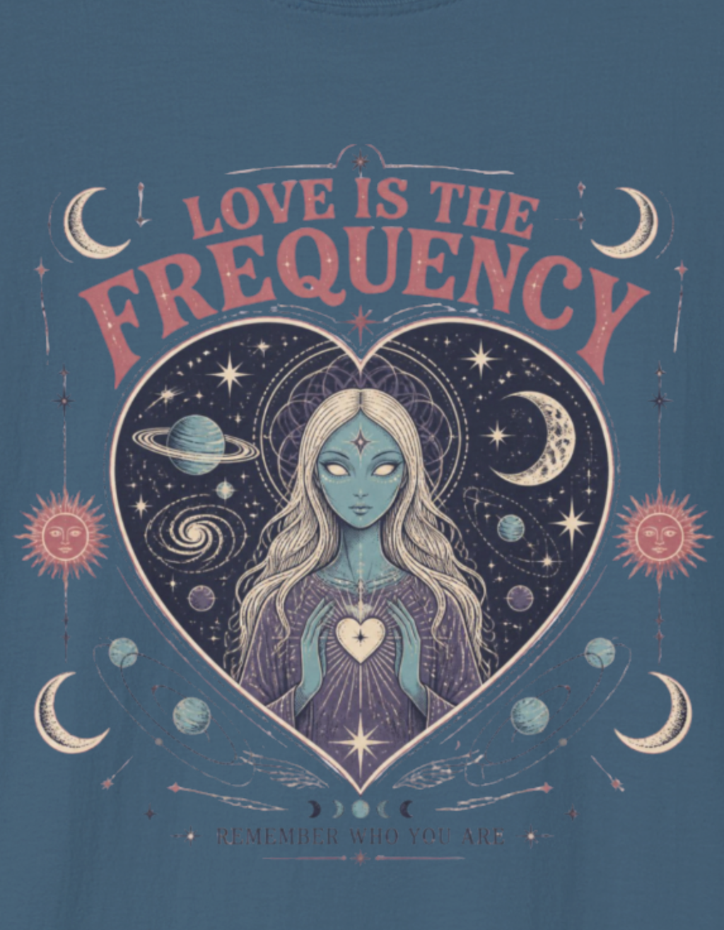Love Is the Frequency T-Shirt — Arcturian Graphic Tee