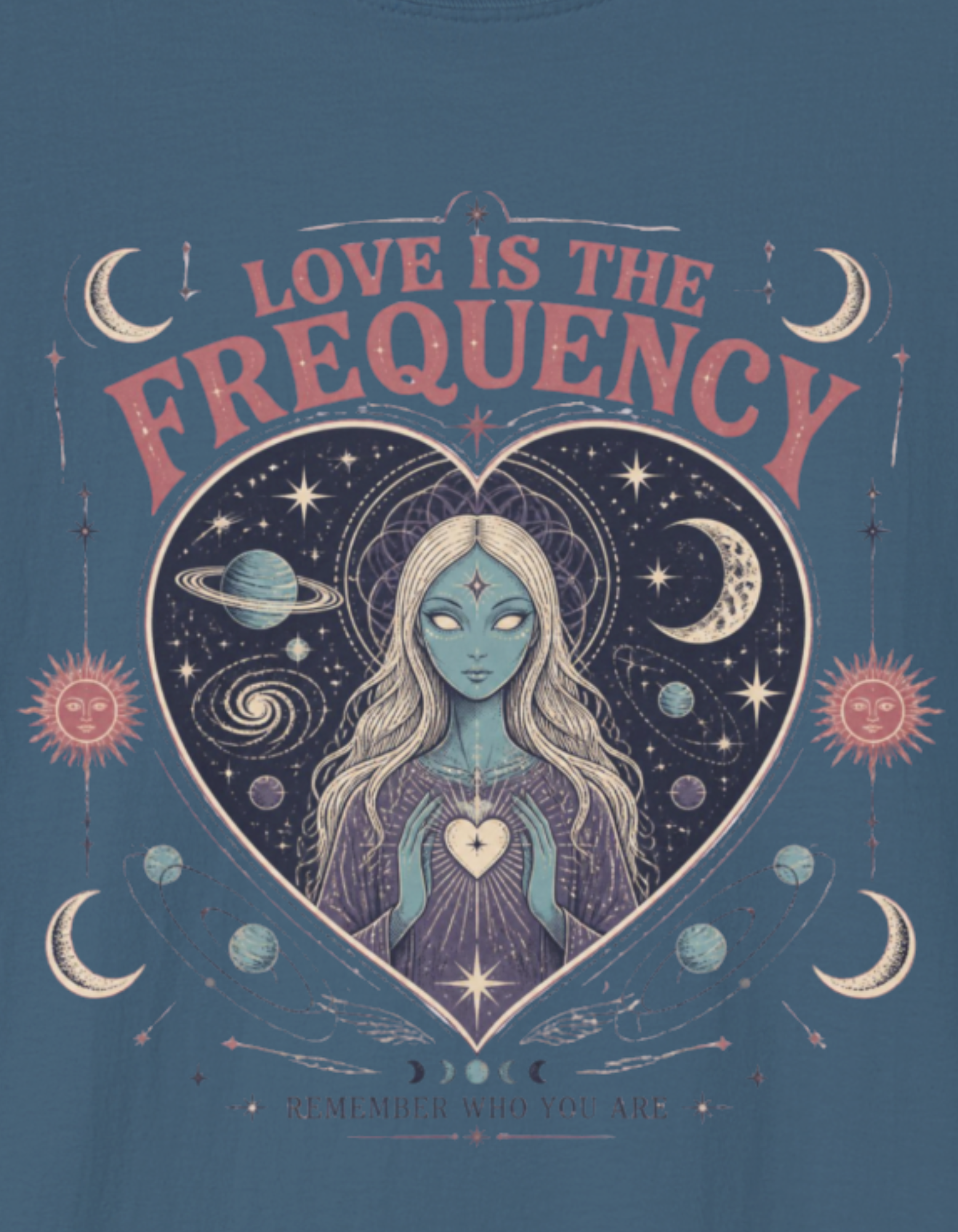 Love Is the Frequency T-Shirt — Arcturian Graphic Tee