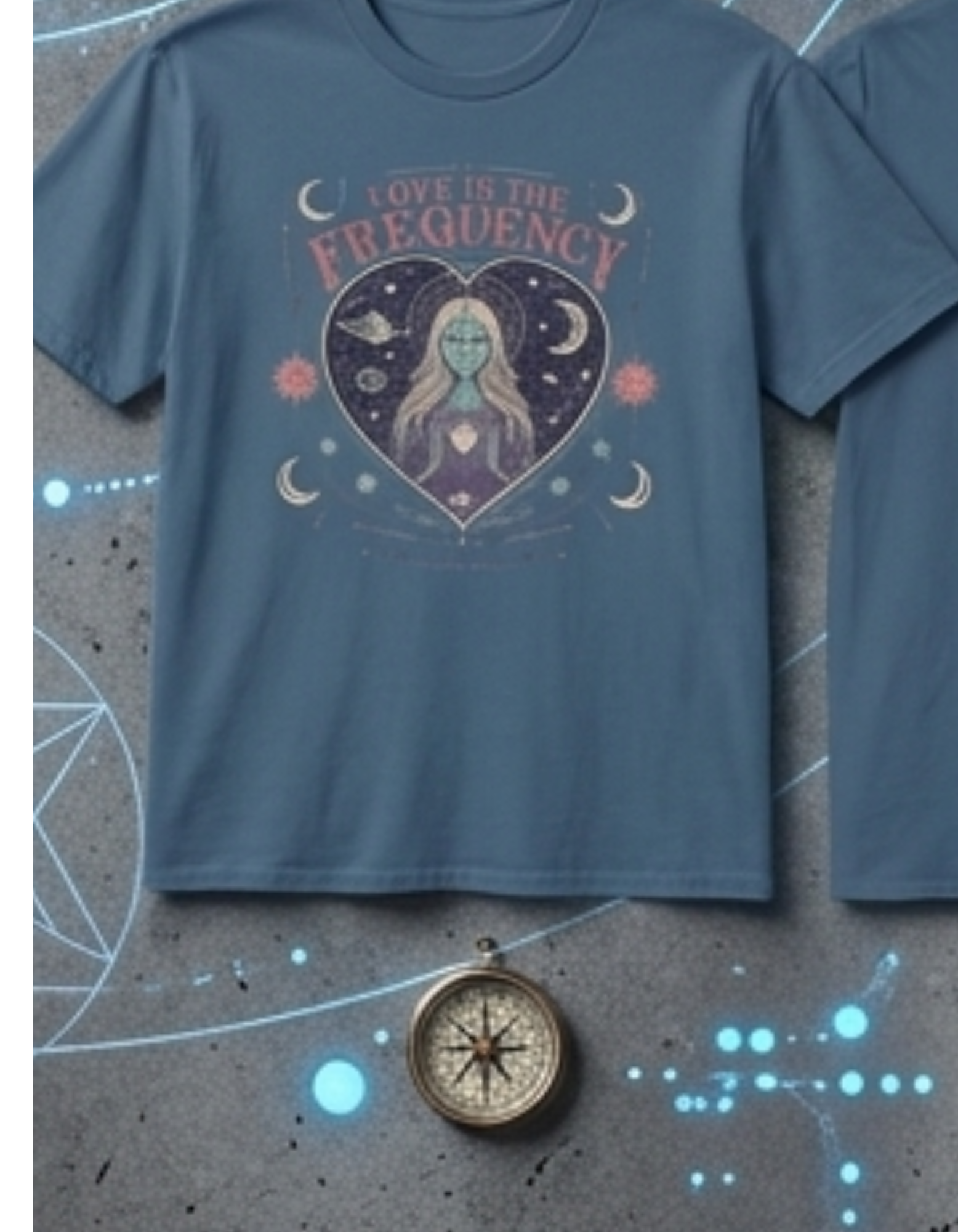 Love Is the Frequency T-Shirt — Arcturian Graphic Tee