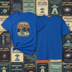 I Need Space Alien T-Shirt — Retro Space Graphic Tee for Sci-Fi Fans