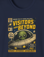 Visitors From Beyond Vintage Sci‑Fi T‑Shirt