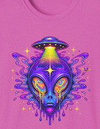 Alien UFO T-Shirt — Psychedelic Extraterrestrial Graphic Tee