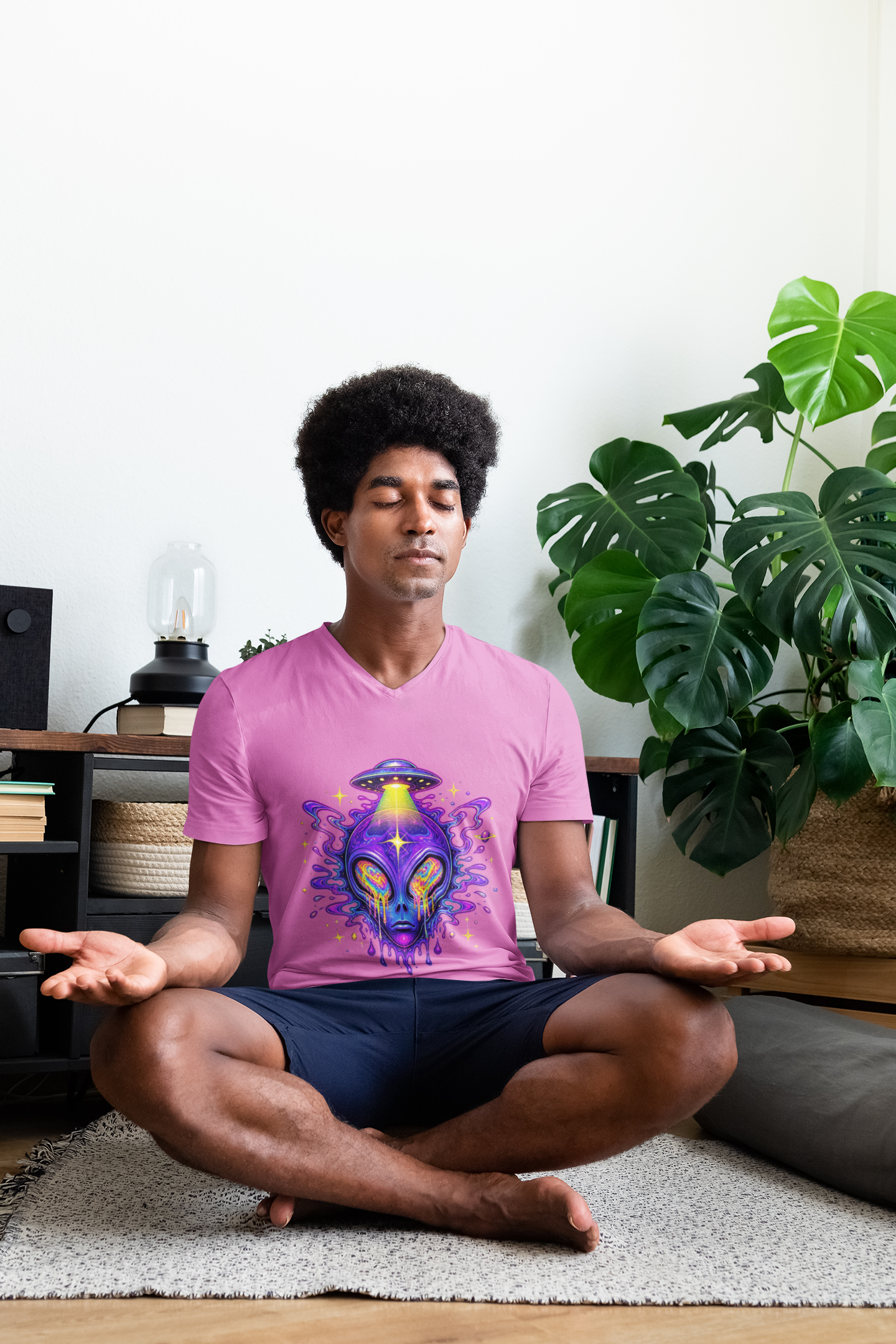 Alien UFO T-Shirt — Psychedelic Extraterrestrial Graphic Tee